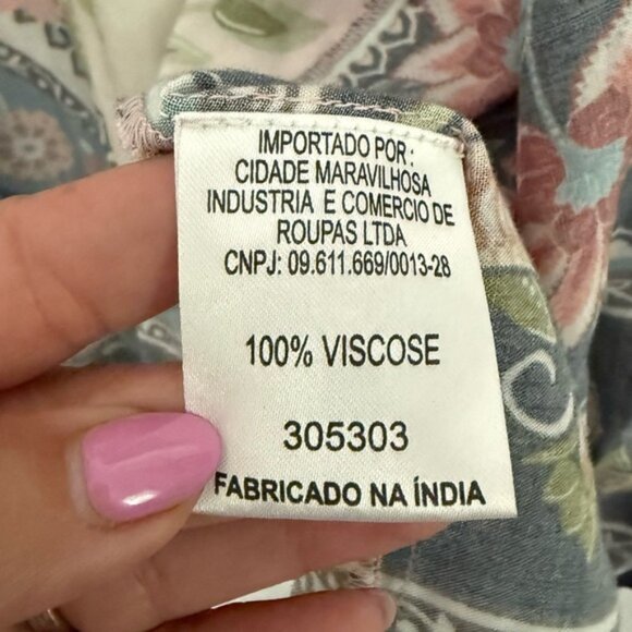 Farm Rio Blue Macaw Kimono - Picture 6 of 7